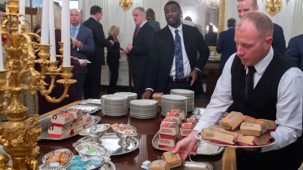 Black football players refused to attend Donald Trump’s infamous fast-food banquet