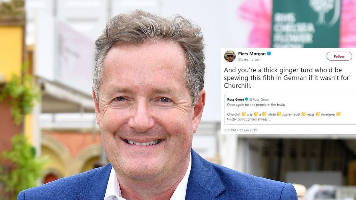Piers Morgan lashes out at Scottish politician who called Churchill a ‘white supremacist mass murderer’