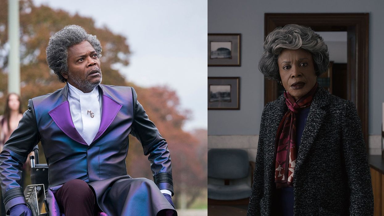 Glass: The actor who plays Samuel L Jackson's mother is five-years younger than him