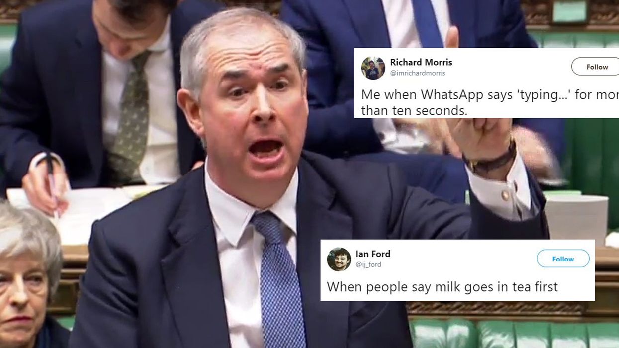 Brexit speech by Tory MP Geoffrey Cox turned into a hilarious meme by Twitter users