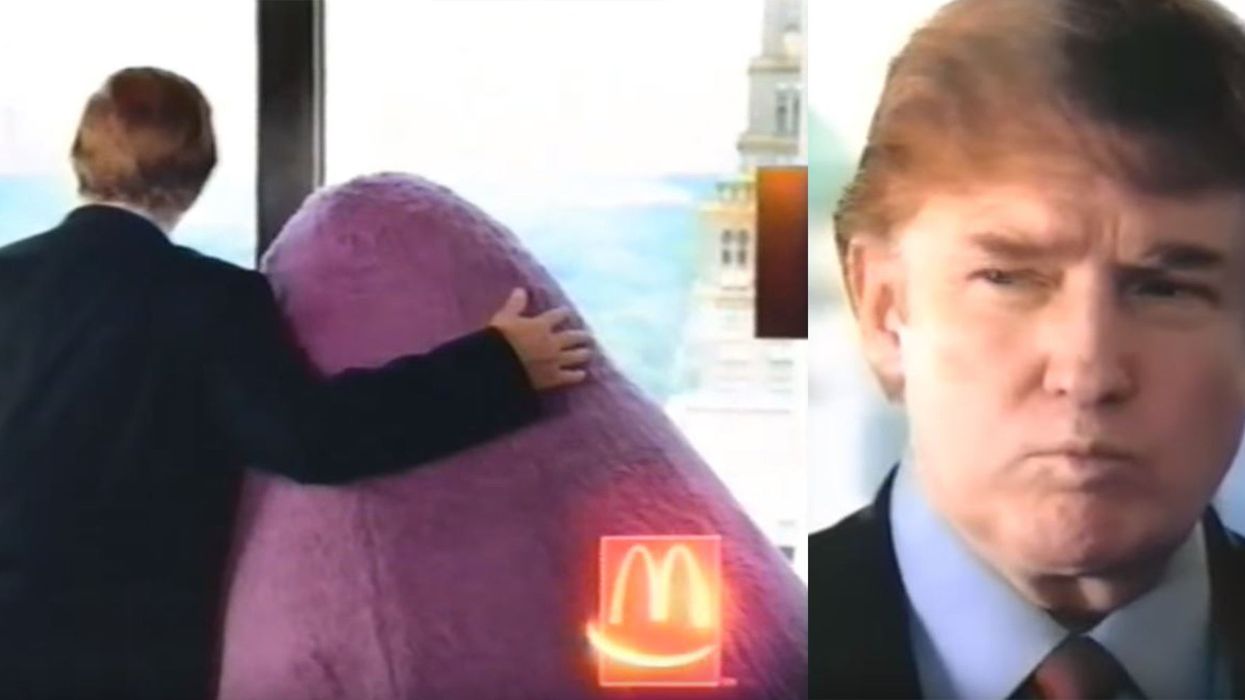 Donald Trump once made an advert for McDonald's in 2002 and it's really weird