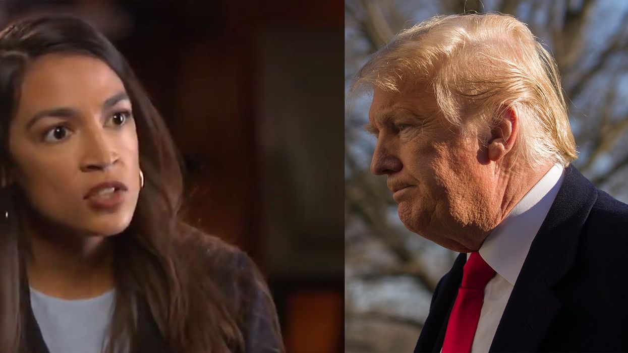 Alexandria Ocasio-Cortez says that there is 'no question' that Trump is a racist
