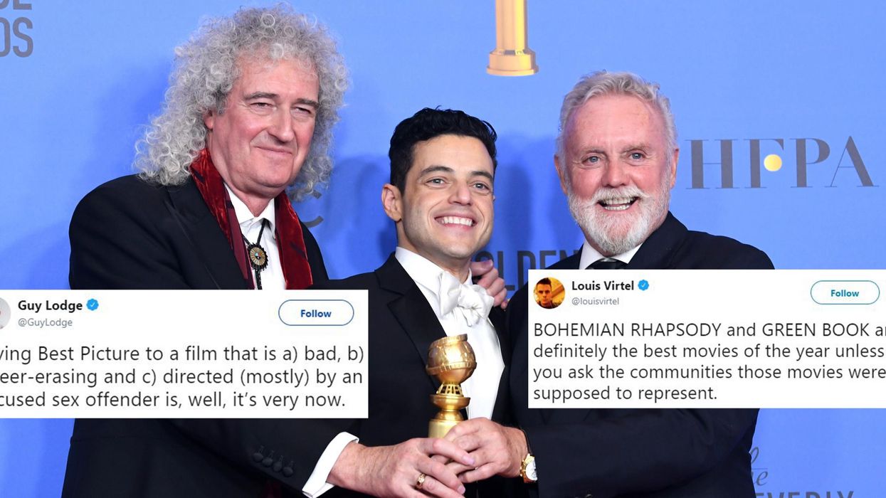 Golden Globes: People are pointing the problems with Bohemian Rhapsody's surprise victory