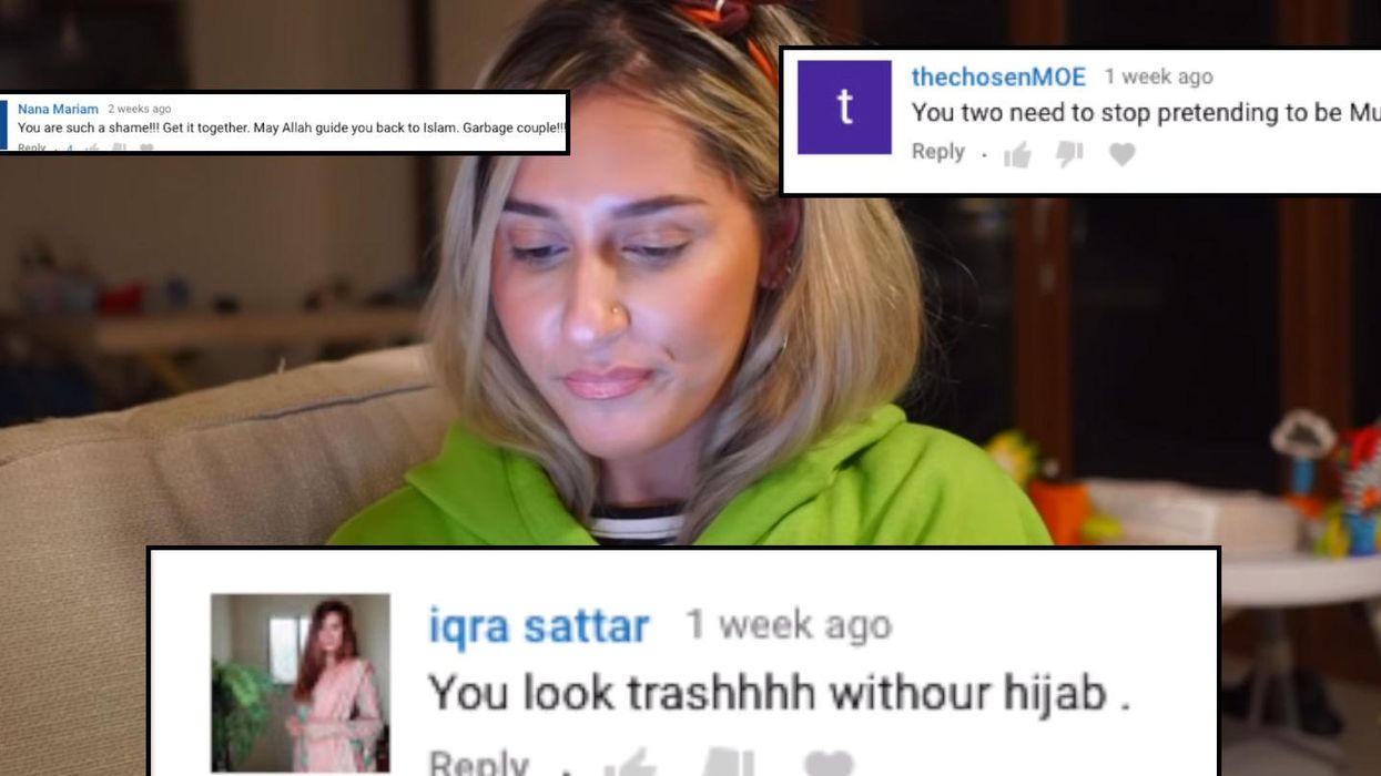 Muslim YouTuber Dina Tokio reads out 45 minutes of horrific abuse sent to her by trolls