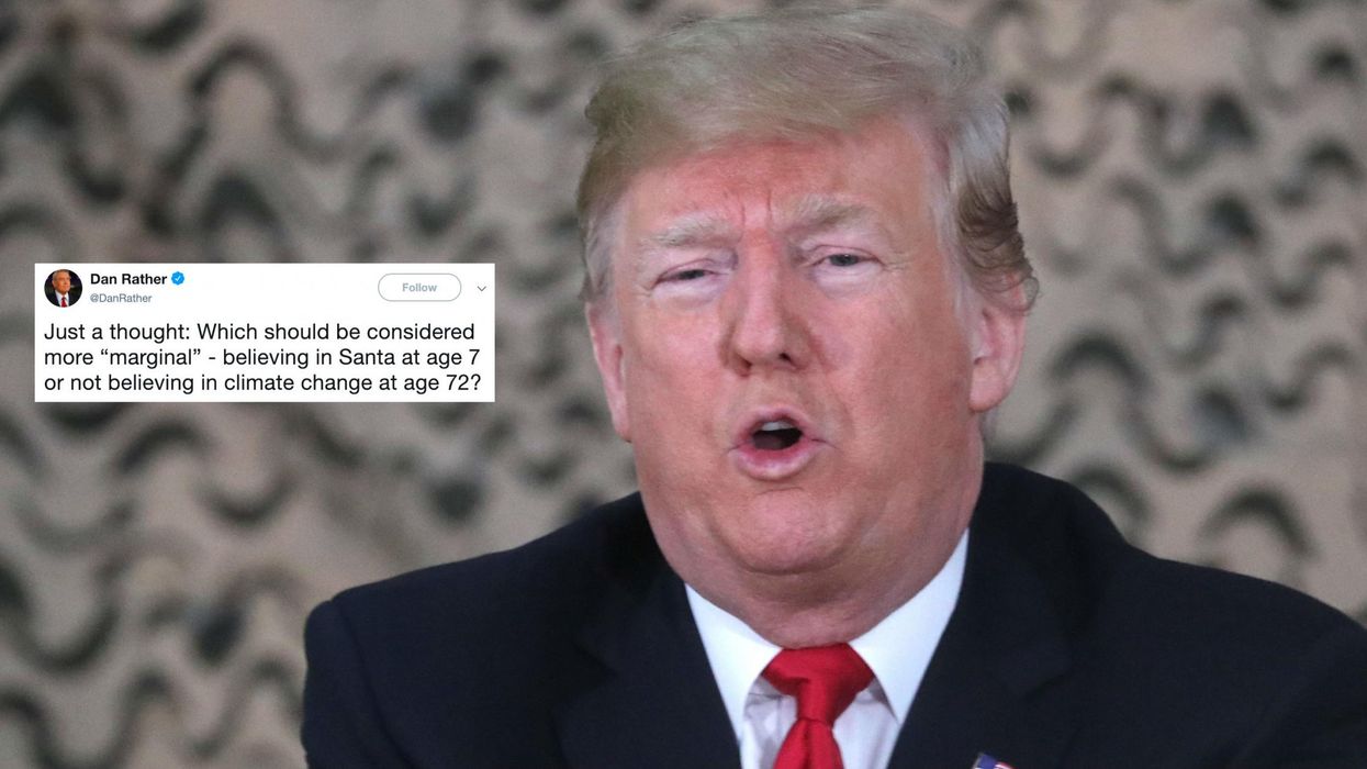 News anchor uses Trump questioning young girl's belief in Santa against him