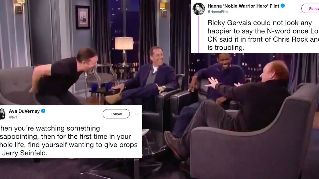 Chris Rock, Louis CK and Ricky Gervais spark outrage for using N-word in resurfaced 2011 clip