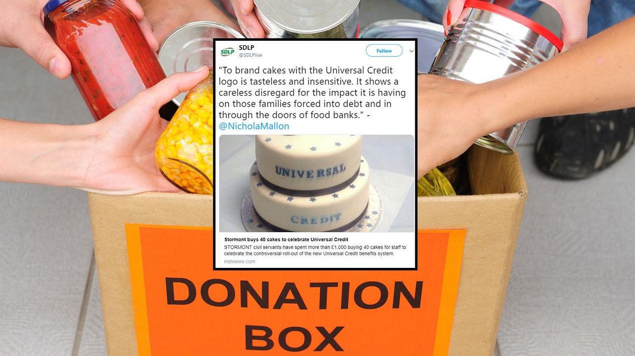 Civil servants spend £1,000 on cakes to celebrate Universal Credit - and people are furious