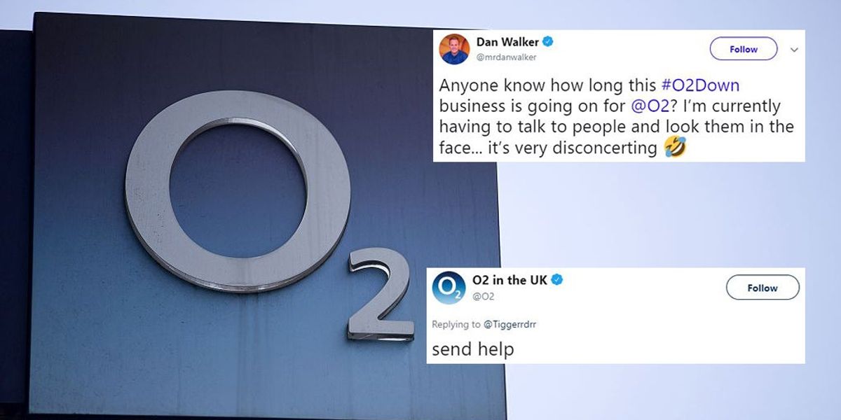 O2 network went down and people didn't know what to do | indy100 | indy100