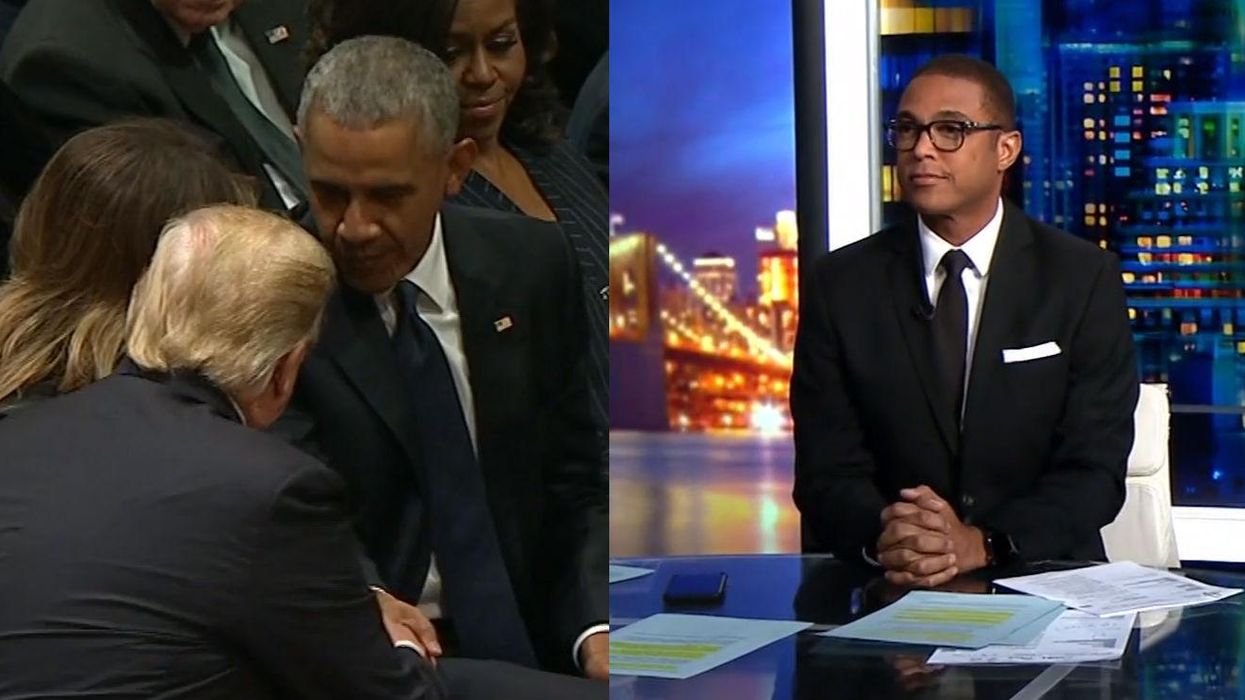 CNN’s Don Lemon explains how Obama should have greeted Trump at Bush’s funeral