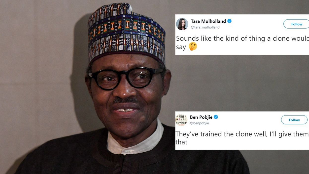 Nigerian president denies that he has been replaced by clone and everyone made the same joke
