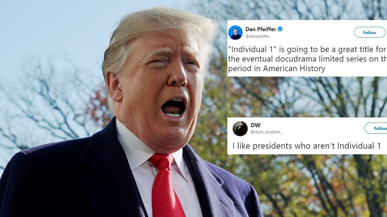 Trump now referred as 'Individual-1' by the Mueller investigation and the memes are hilarious