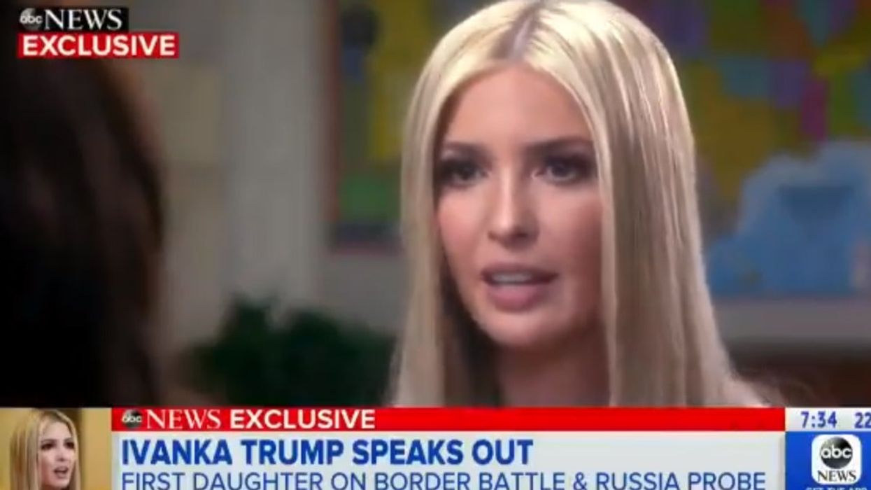 Ivanka Trump said her father didn't authorise the use of lethal force on migrants, so Good Morning America showed her footage of him doing just that