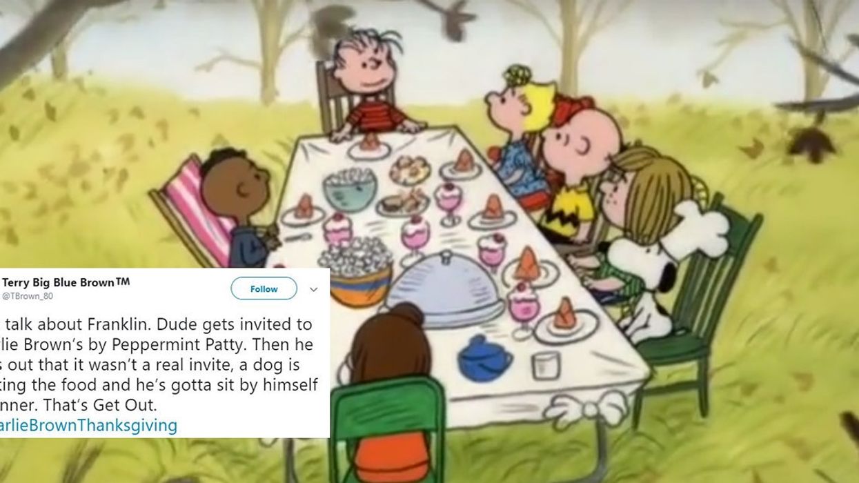 People watching A Charlie Brown Thanksgiving for the first time are accusing it of being racist