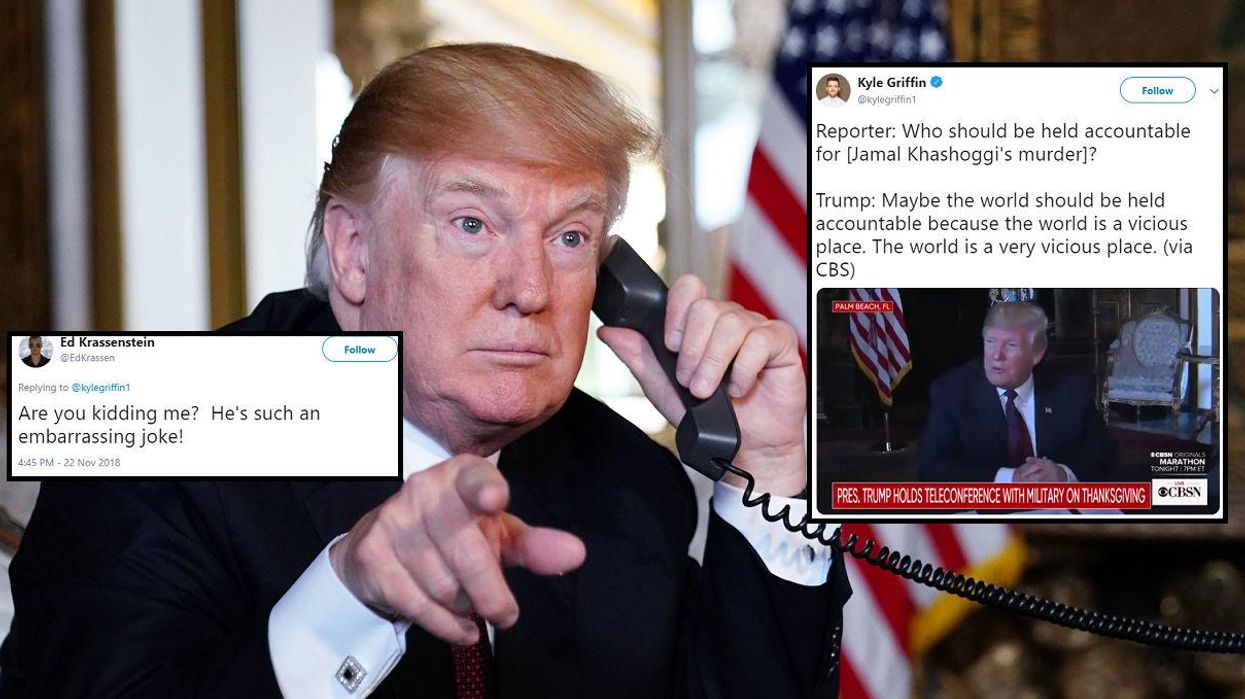 Trump's response to the murder of journalist Jamal Khashoggi has left people furious