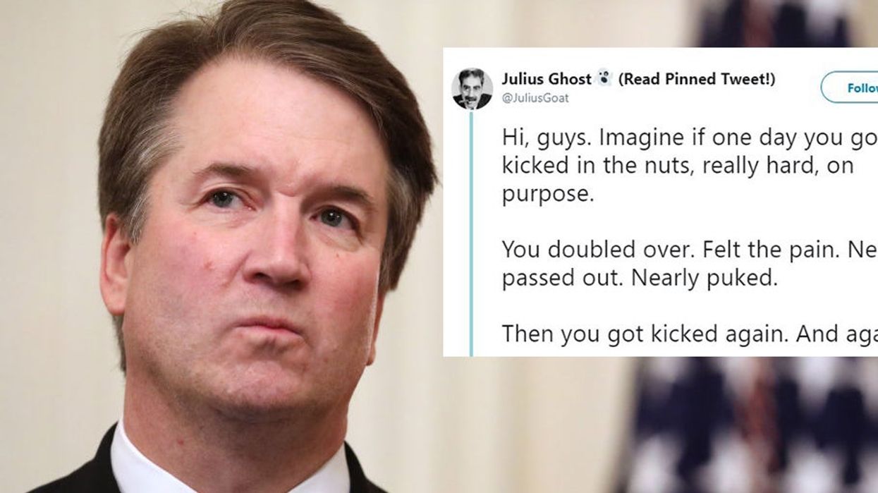 A writer used a perfect analogy to explain why women are so opposed to Brett Kavanaugh's appointment