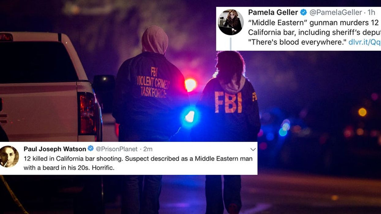 California shooting: Conspiracy theorists spread false reports that shooter was 'Middle Eastern'