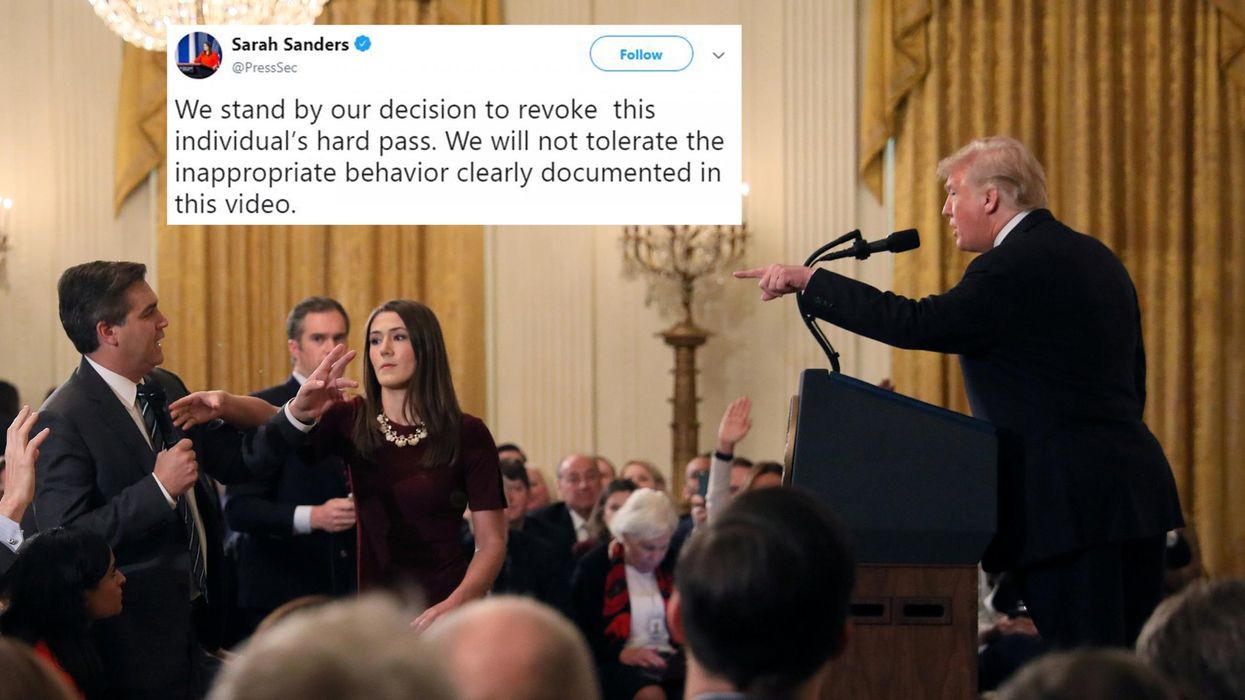 What you need to know about the Jim Acosta video shared by Sarah Huckabee Sanders