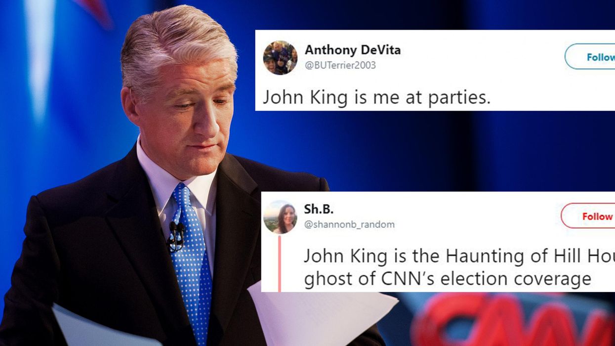 Midterm elections: 'Lurking' John King was the unexpected highlight of CNN's election coverage