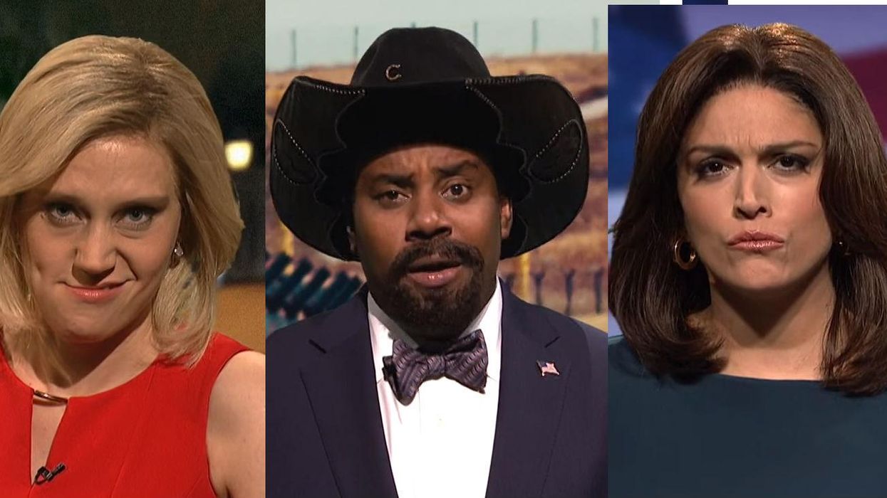 Saturday Night Live skit mocks right-wing commentary about the migrant caravan