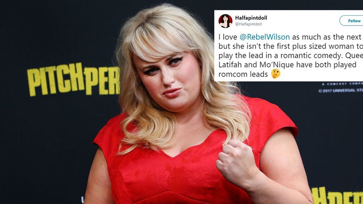 Rebel Wilson said she was the 'first ever plus-sized' woman to star in a romcom and people were not happy
