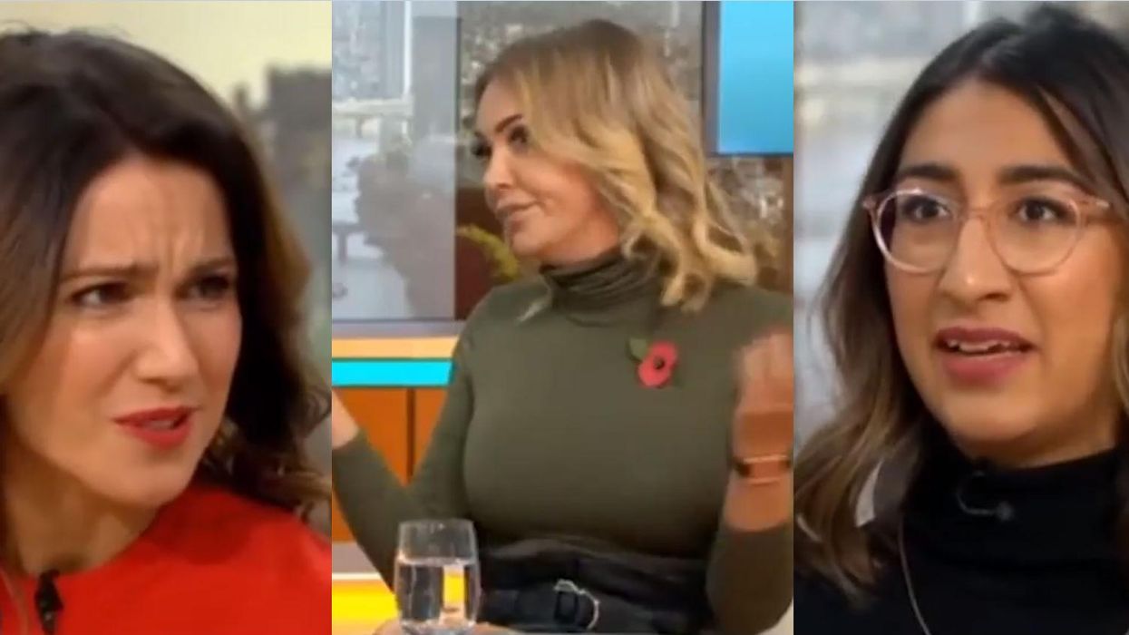 Good Morning Britain debated whether or not 'bottom slapping' is sexual assault. Yes, really