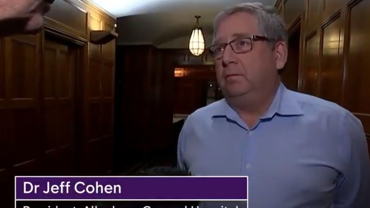 Interview with Jewish doctor who treated suspected synagogue shooter goes viral