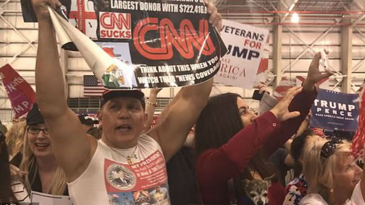 Cesar Sayoc: MAGA bomb plot suspect seen at Trump rally in Michael Moore film outtake