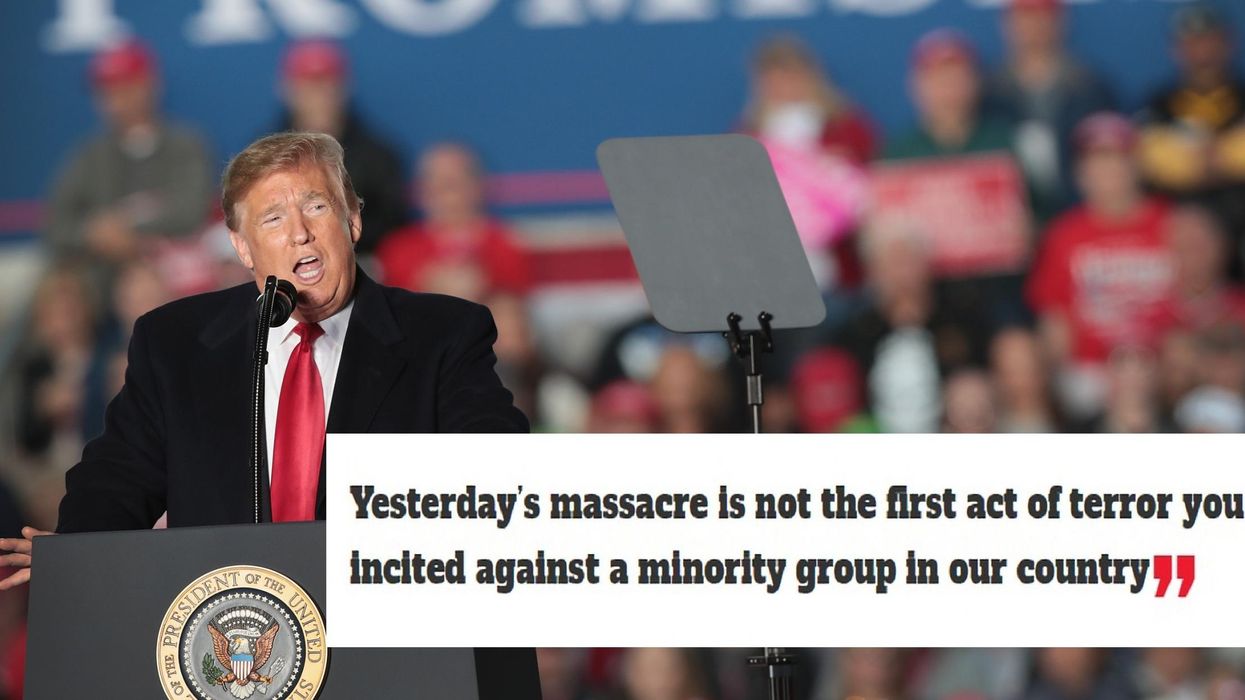 Jewish groups tell Trump he is 'not welcome' in Pittsburgh while he continues to target minorities