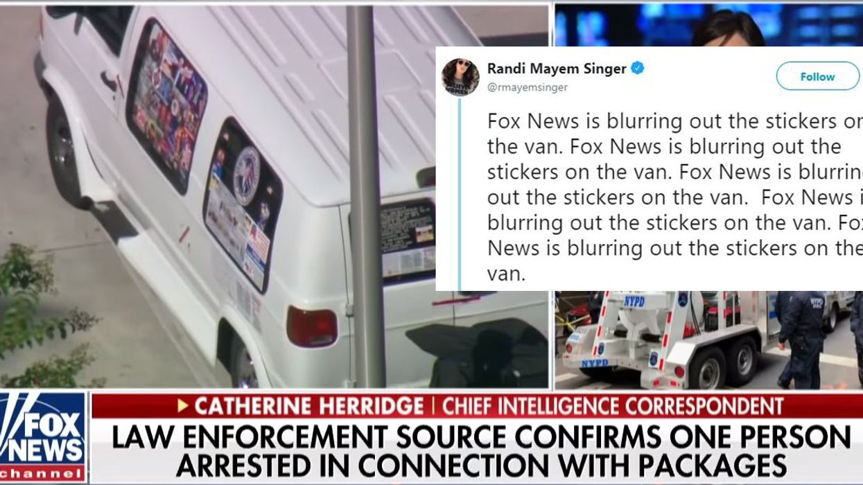 Cesar Sayoc: Fox News denies censoring pro-Trump stickers on pipe bomb suspect's van