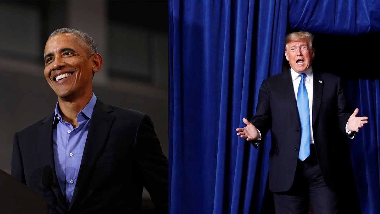 Obama uses Hillary email analogy to expose the hypocrisy of Trump's iPhone use