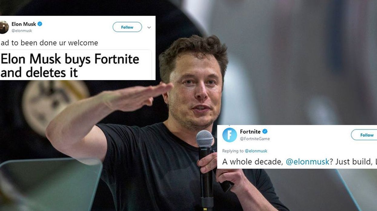 Elon Musk trolls Fortnite by joking that he 'bought' and deleted the game