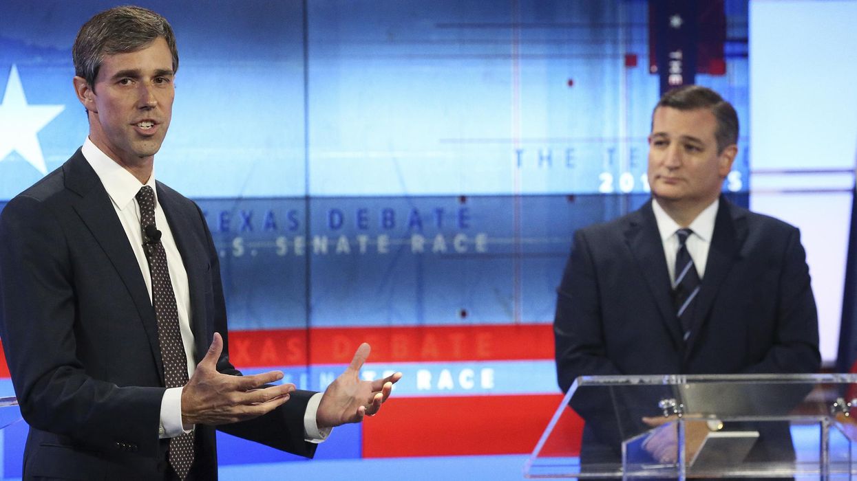 Beto O'Rourke used a nickname invented by Donald Trump to insult Ted Cruz during their TV debate