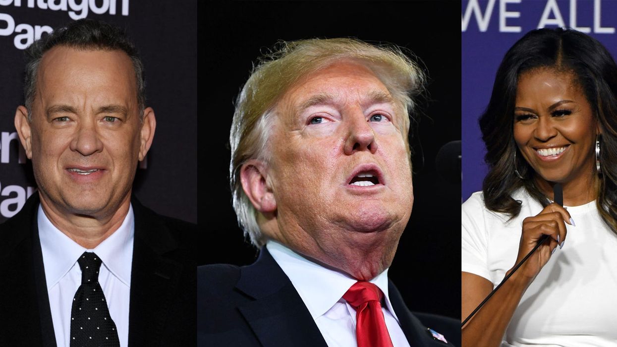 Michael Moore thinks that Tom Hanks or Michelle Obama should run for president