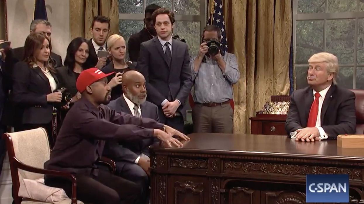 SNL creates hilarious skit on Kanye West's White House meeting with Donald Trump