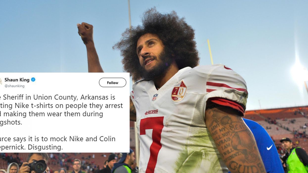 Sheriff denies trying to mock Colin Kaepernick by forcing inmates to wear Nike t-shirts