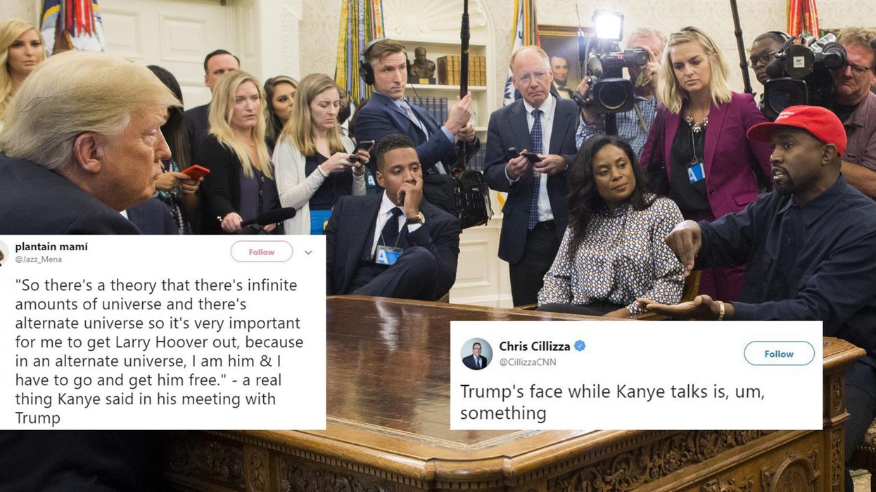 From Superman to Alternate Universes: The weirdest things that were said during Trump and Kanye's White House meeting