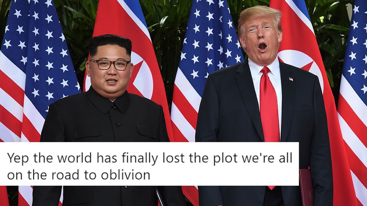 Trump and Kim Jong-un are favourites to win the Nobel Peace Prize and the people can't cope