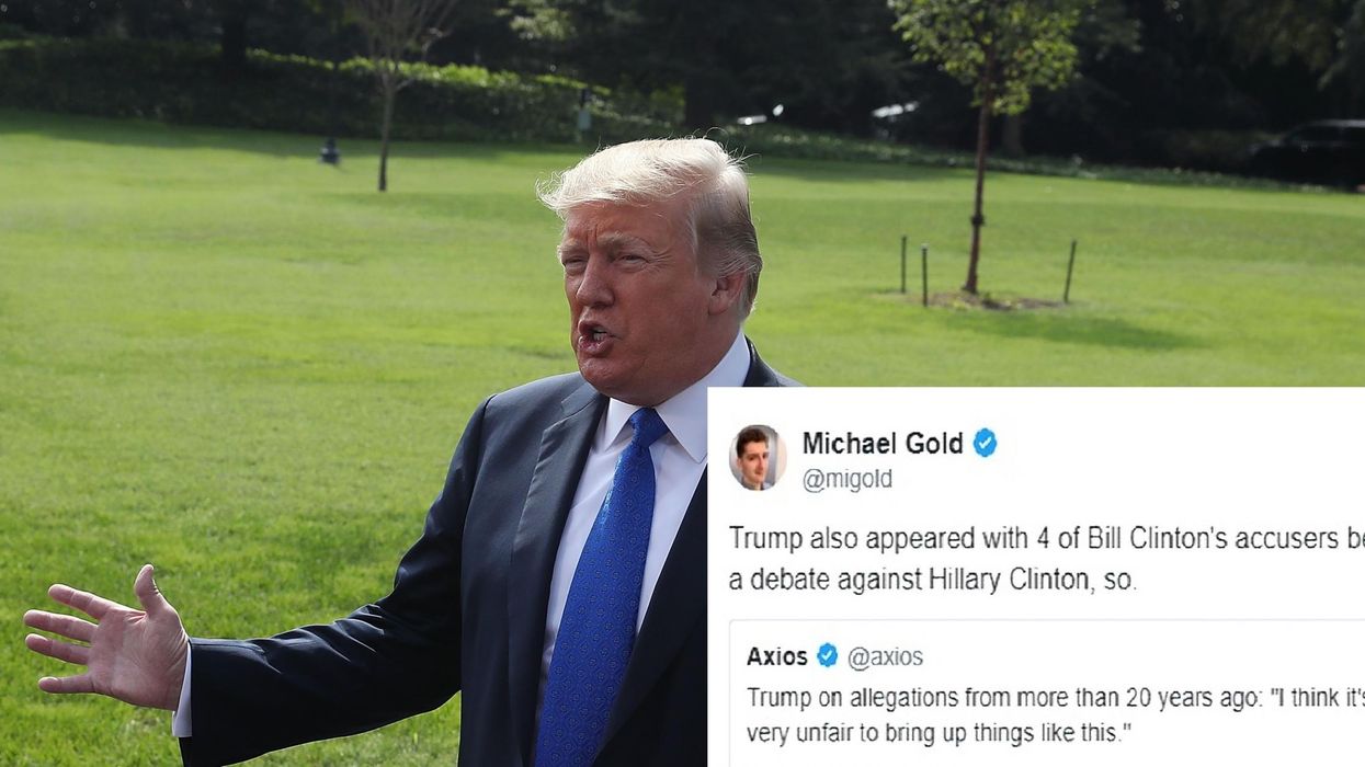 Donald Trump might just have had his most hypocritical moment yet