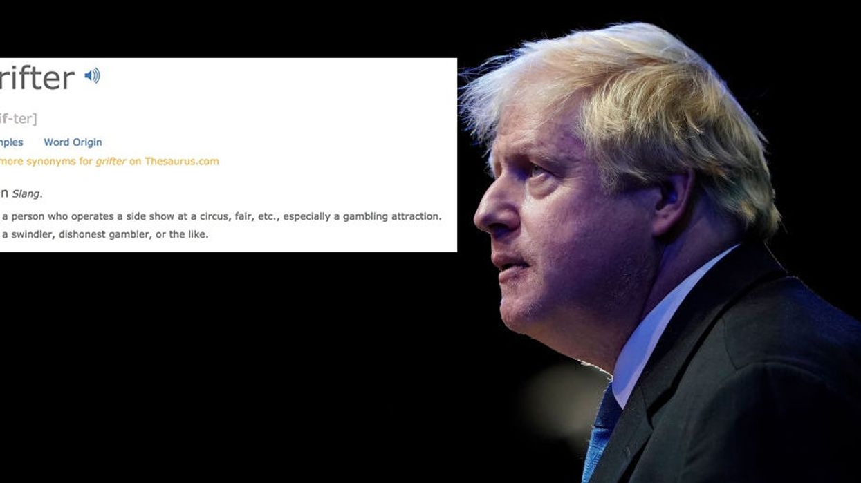Conservative conference: Boris Johnson just praised 'dishonest gamblers' and 'swindlers'
