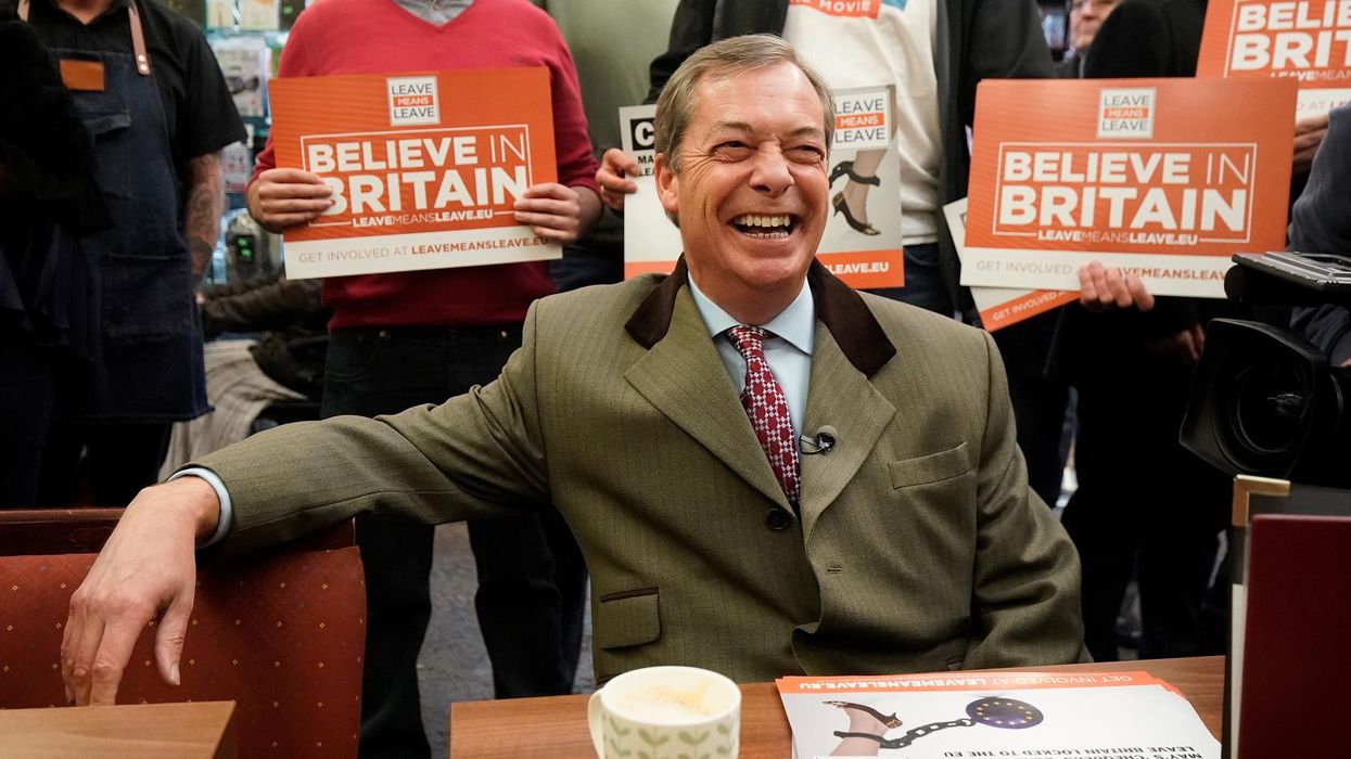 Brexit: A GoFundMe campaign has been set-up to send Nigel Farage to lunch with three EU experts