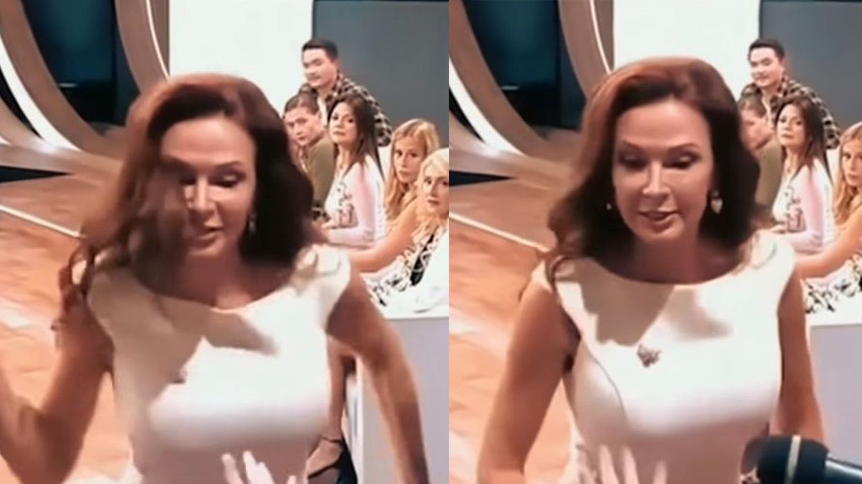 Russia: Actor lashes out at woman in TV audience who insulted her son with Down's syndrome