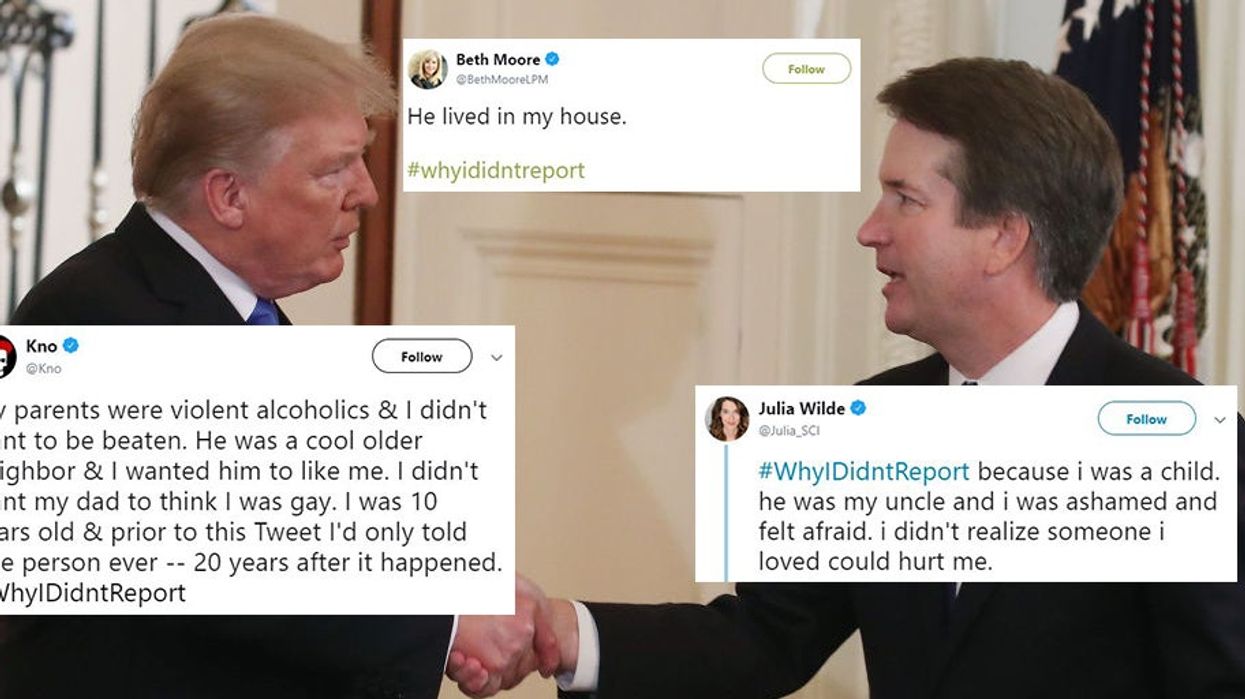 People are using #WhyIDidntReport to explain why they kept quiet about sexual assault