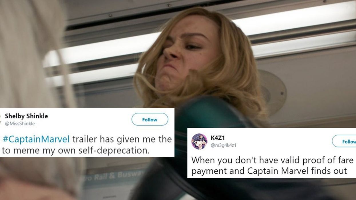 Captain Marvel: This moment from the new trailer becomes a very relatable meme