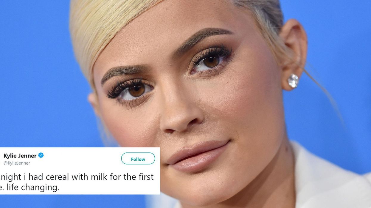 Kylie Jenner mocked after admitting that she has only just tried cereal with milk