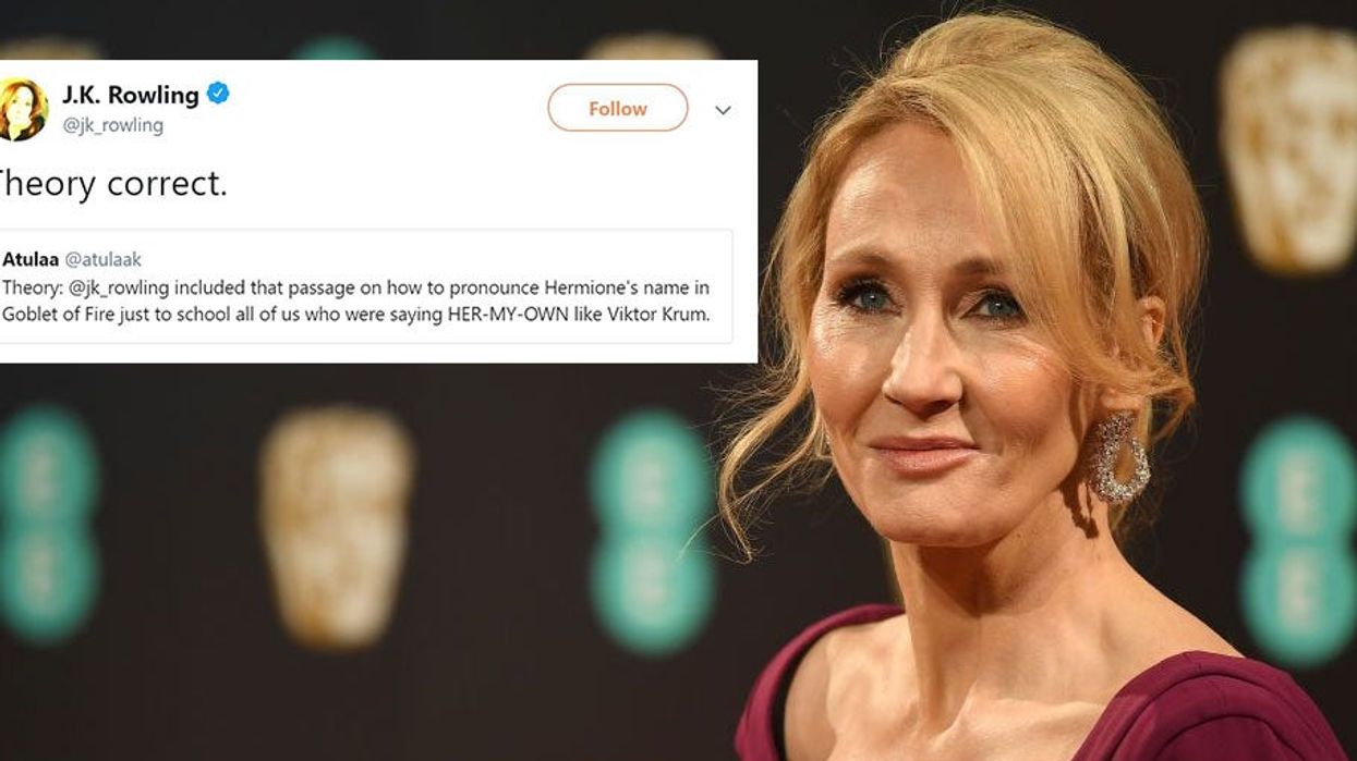 Harry Potter: J.K. Rowling confirms a fan theory about Hermione's name