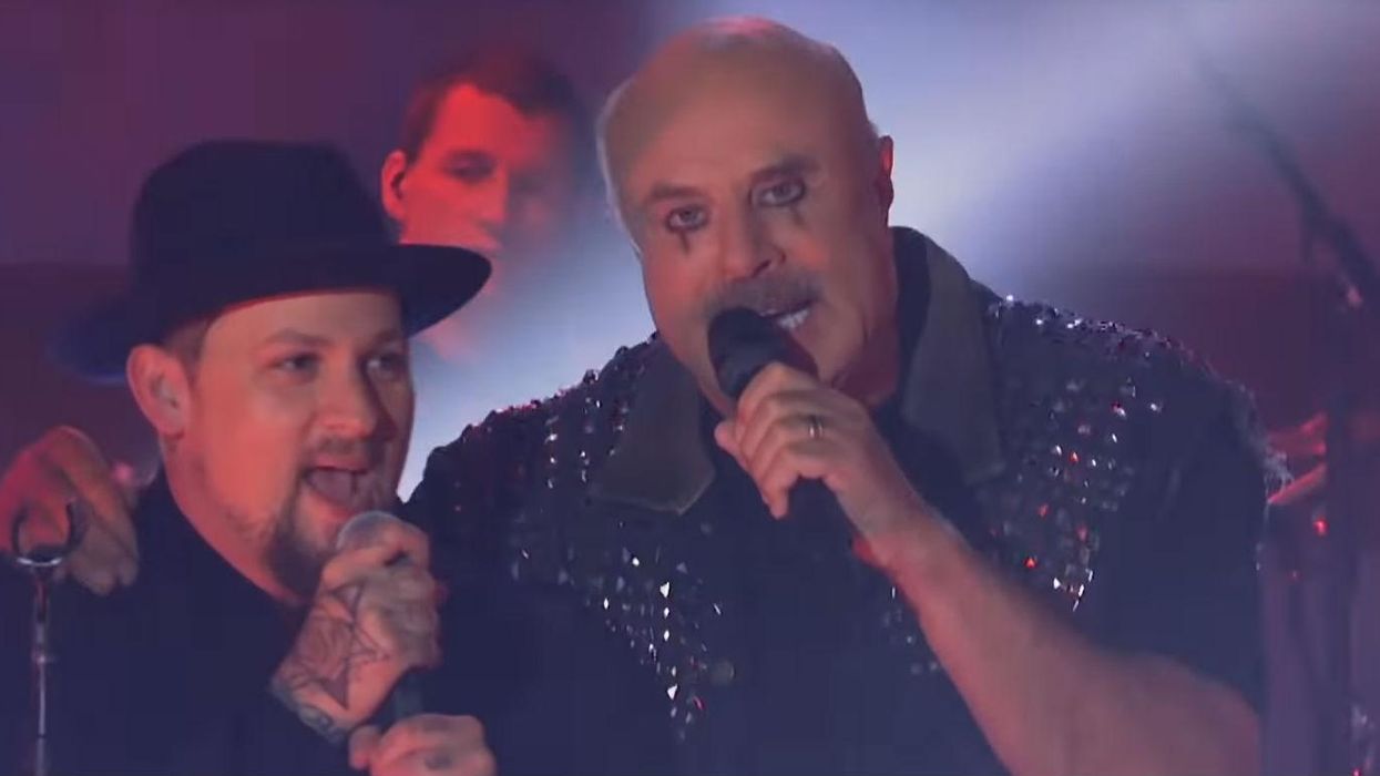 Fans react to Dr Phil singing with Good Charlotte: 'I want out of this simulation immediately'