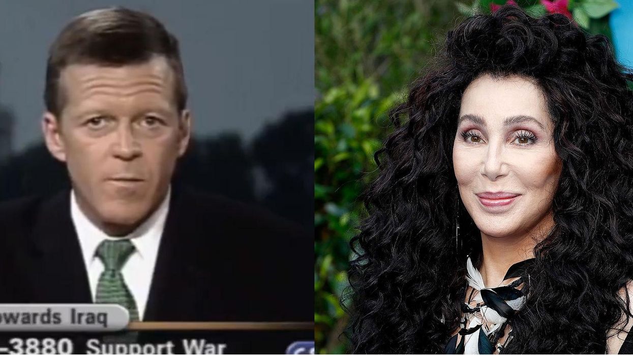 Cher used to call TV stations to bash George W. Bush and speak up about war veterans