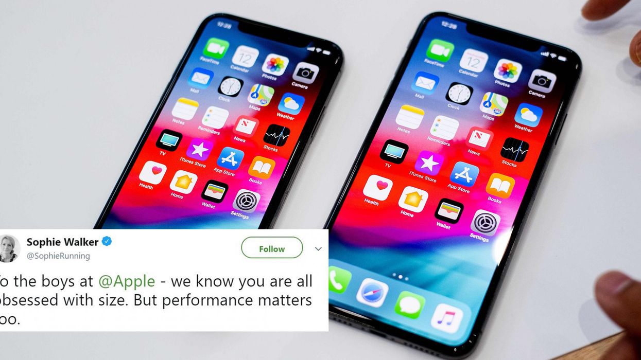 iPhone XS: Apple criticised for making new device too big for women's hands