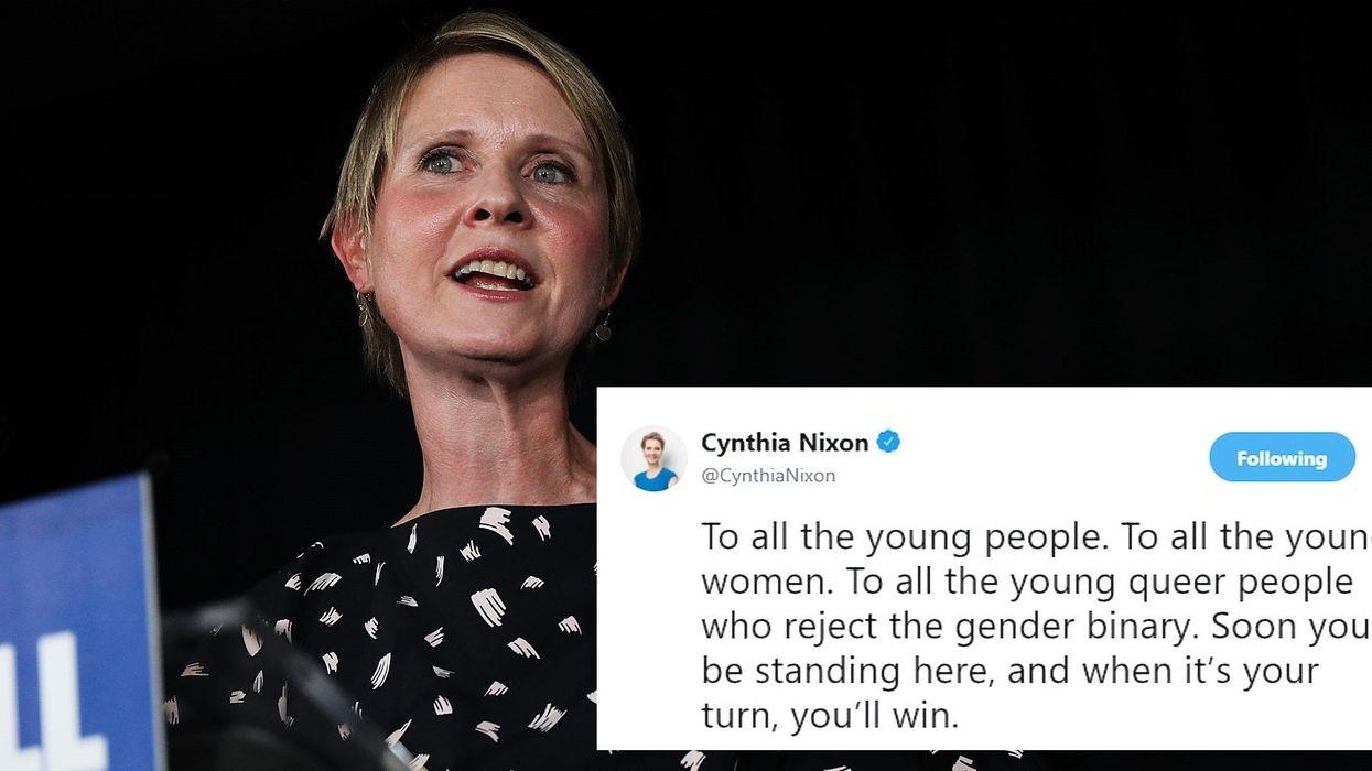 'We have to take our party back' - Cynthia Nixon's inspiring concession speech