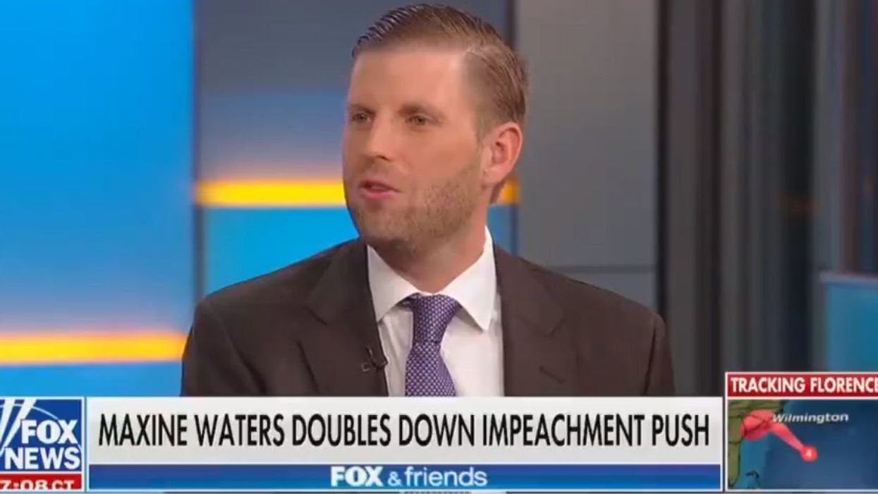Eric Trump accused of using anti-Semitic word live on Fox News